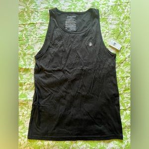 Volcom black tank top - size Medium